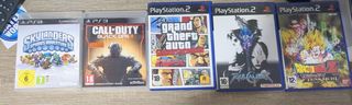 5 Juegos PS2-PS3 SE VENDEN JUNTOS O POR SEPARADO
