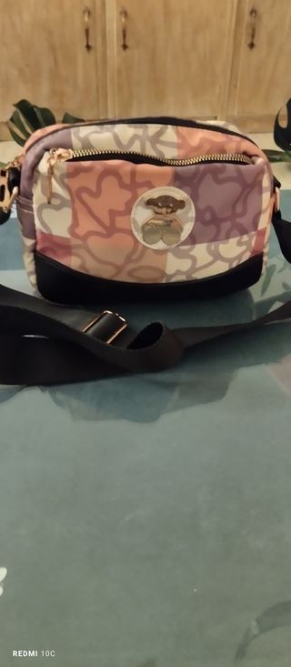 Bolso bandolera de ositos multicolor