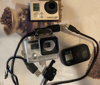 GoPro HERO3+ Black edition y remote control go pro
