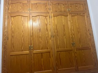 Armario madera 4 puertas