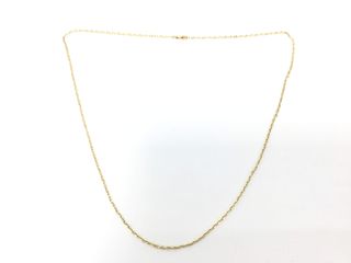 cadena oro 18k 30cm