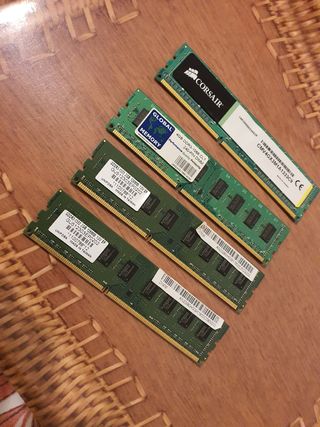 RAM DDR3 4x 12GB - Corsair, Global Memory, Unifosa
