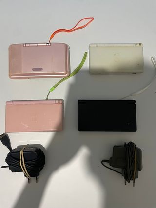 4 Consolas Nintendo DS | Rosa y Blanca