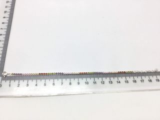 pulsera plata 925mm con piedra con circonita