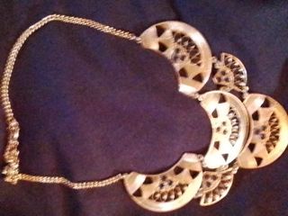 Colgante dorado fiesta