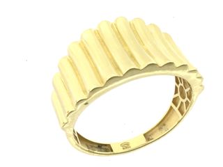 anillo oro 18k con circonita