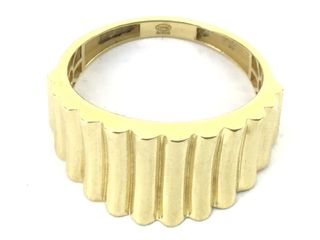 anillo oro 18k con circonita