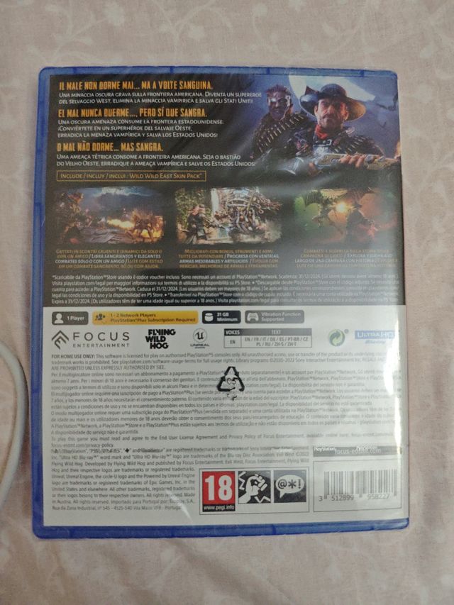 PS5 Evil West Nuevo PRECINTADO 