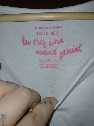 Camiseta revelación embarazo