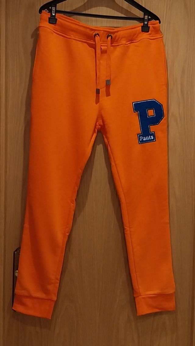 Calças Laranja My Brand - Calças de Treino