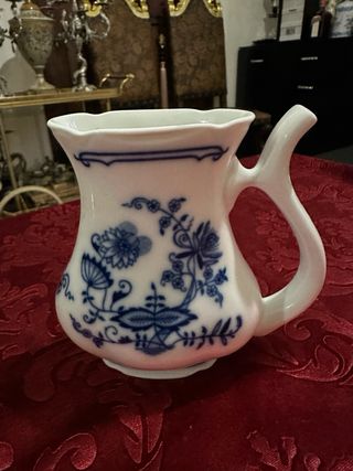 lechera &  vaso/jarra  porcelana alemana años 40s