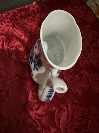 lechera &  vaso/jarra  porcelana alemana años 40s