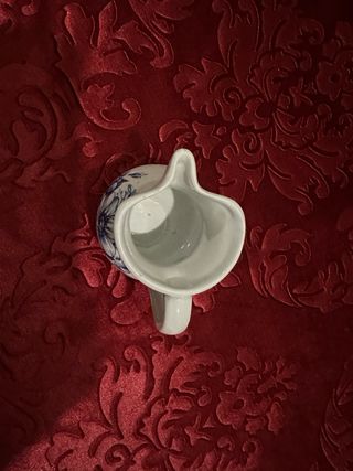 lechera &  vaso/jarra  porcelana alemana años 40s