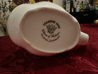 lechera &  vaso/jarra  porcelana alemana años 40s
