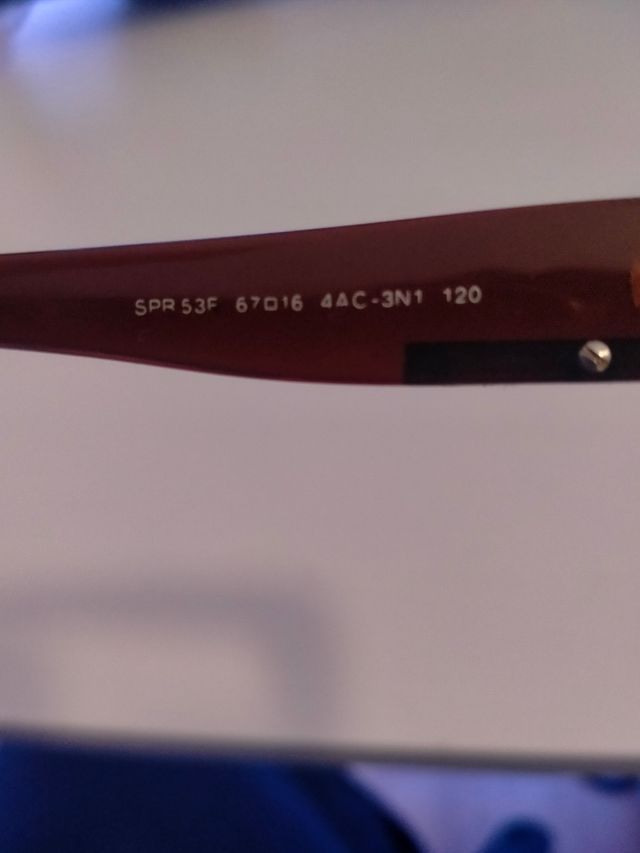 Gafas Prada - Marrón Plateado