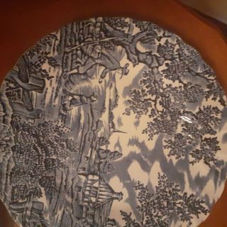 3 Piatti Porcellana Inglese - 17cm