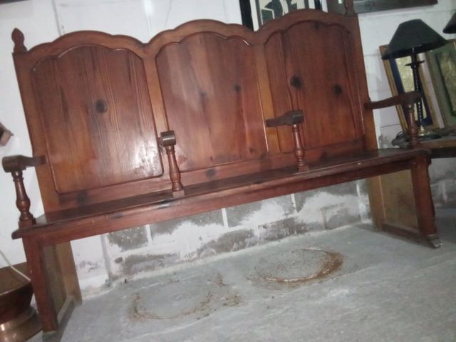 Banco madera antiguo