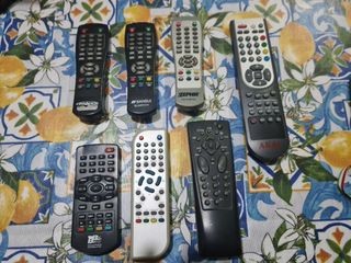 Telecomandi TV vintage (7) retrò collezione radio