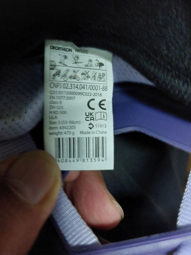 Casco Wedze esquí (53-56cm)