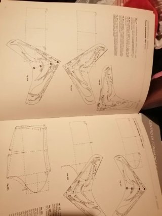 Libro SUM Modellismo 1 e 2 per cucire abiti