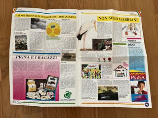 Topolino Gabbiani News n. 7 1990 Inserto 