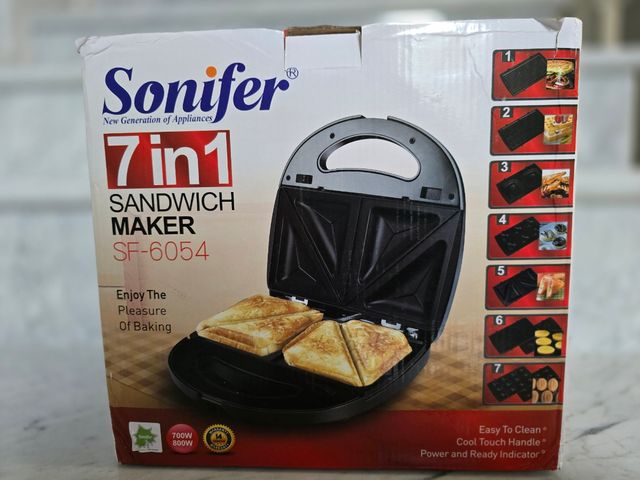 Bistecchiera 7in 1 Sandwich Maker