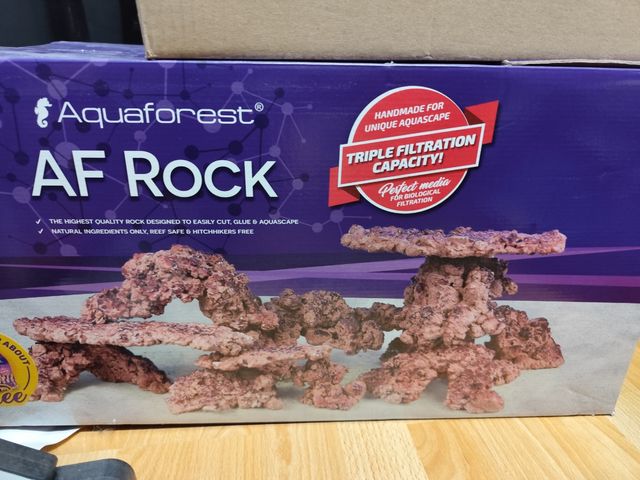 Roca acuario marino decoración