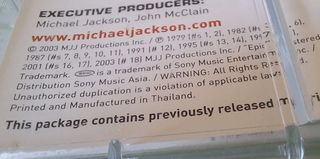 Tailandia Number Ones Michael Jackson