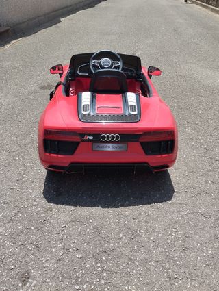 Coche Aundi R8 niños eléctrico