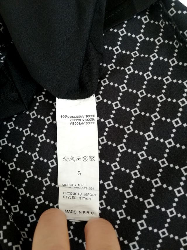 Pantalone capri a fantasia – Low Design, taglia S