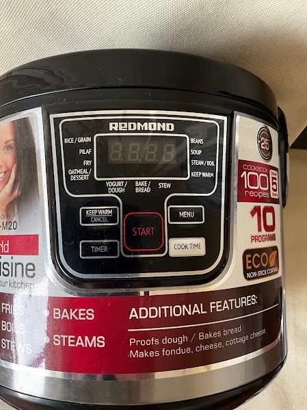 Redmond RMC-M20: Pentola Multifunzione