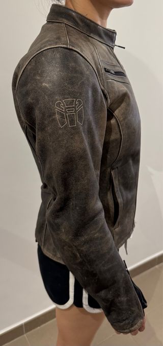Cazadora cuero Bering mujer - Talla 1