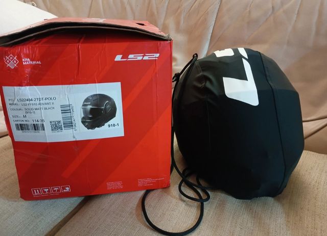  LS2 ADVANT 2 Neri/Rosso ultimo modello Nuovo