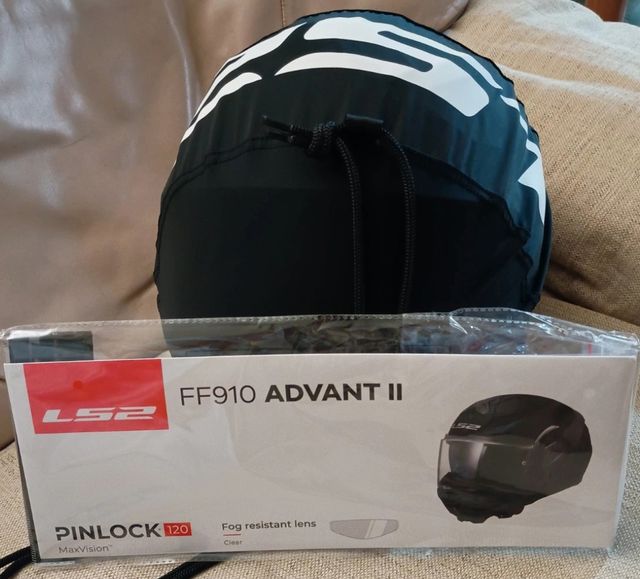  LS2 ADVANT 2 Neri/Rosso ultimo modello Nuovo