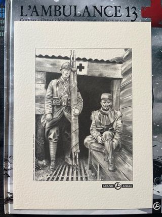 Lote 3 libros BD. “L’ambulance 13” y “Cyclops” 