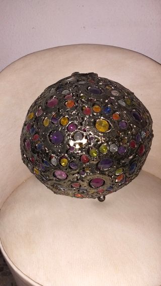 Lámpara colgante multicolor