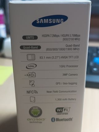 Samsung Galaxy Young Negro - NFC
