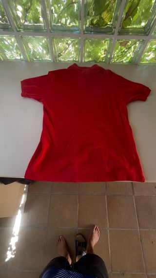 Polo Lacoste rojo