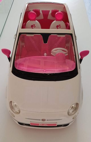 Auto Fiat 500 Barbie