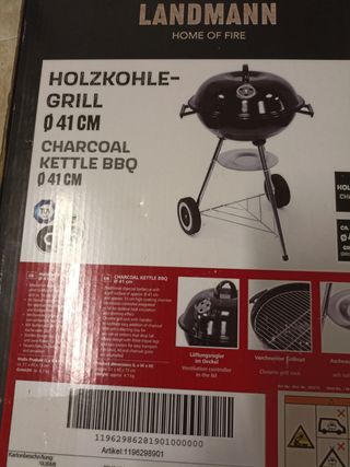 Barbecue a carbonella Landmann 41 cm