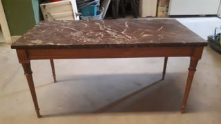 Mesa mármol antigua - Salón