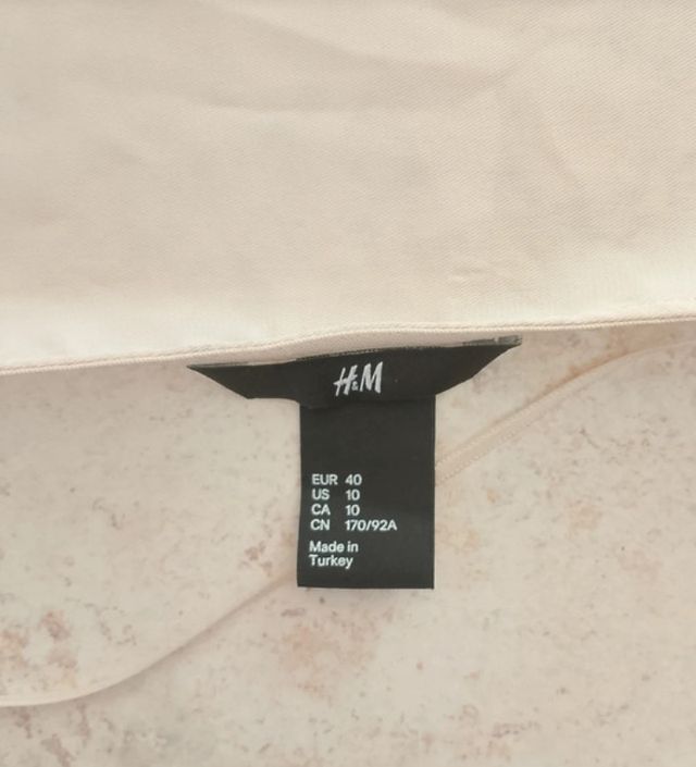 Vestito H&M beige M - nodo