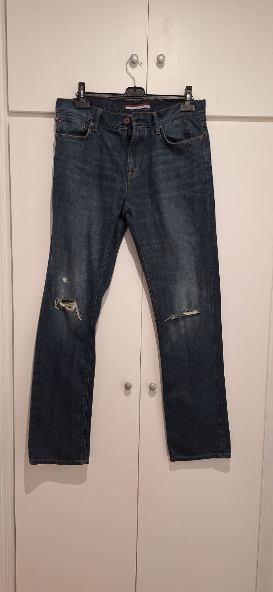 Jeans Tommy Hilfiger rotos M