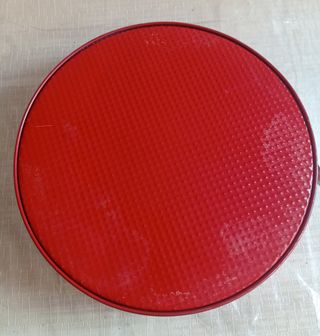 Molde tarta 28cm rojo metal