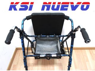 ANDADOR DE 4 RUEDAS CON ASIENTO 72398