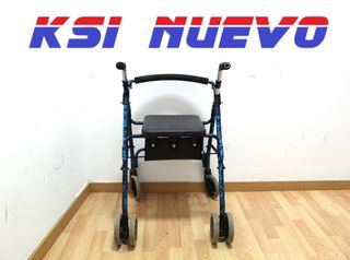 ANDADOR DE 4 RUEDAS CON ASIENTO 72398