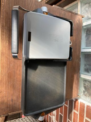 Plancha grill eléctrica