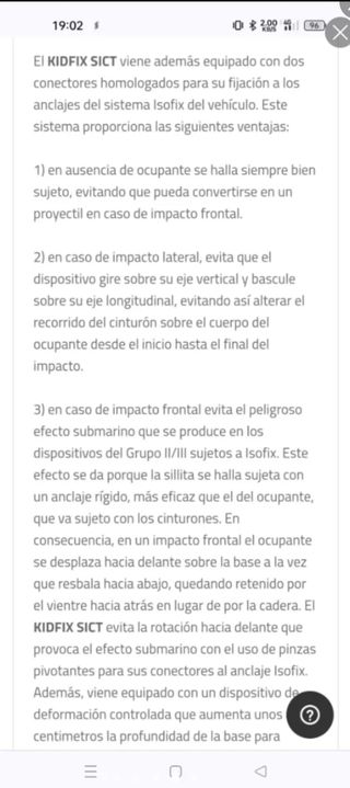 Silla coche Römer Kidfix grupo 2 y 3