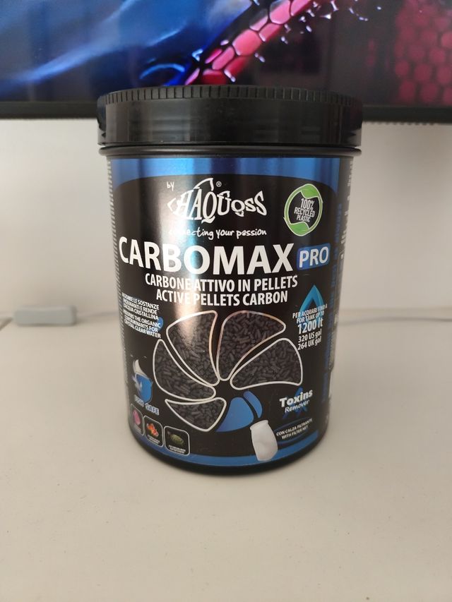 Carbón activo acuario - Carbomax Pro