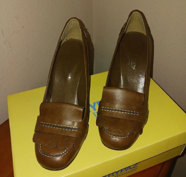 MARYPAZ Woman - Zapatos tacón Marrón